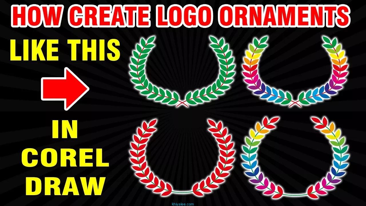 How to create logo element in CorelDraw tutorial in Hindi