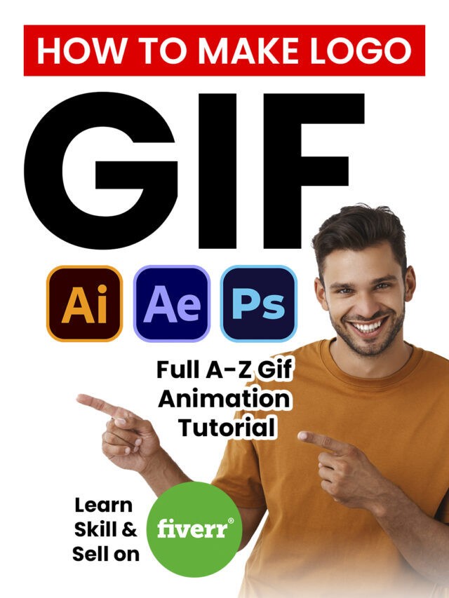 How To Make A Logo Gif Full Process in Hindi