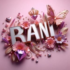 Rani 3d Name free Ai generator