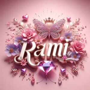 Rami 3d Name free Ai generator