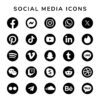 Round Social Media Icons Pack