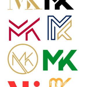 Free Download "Mk logo" Vector Set