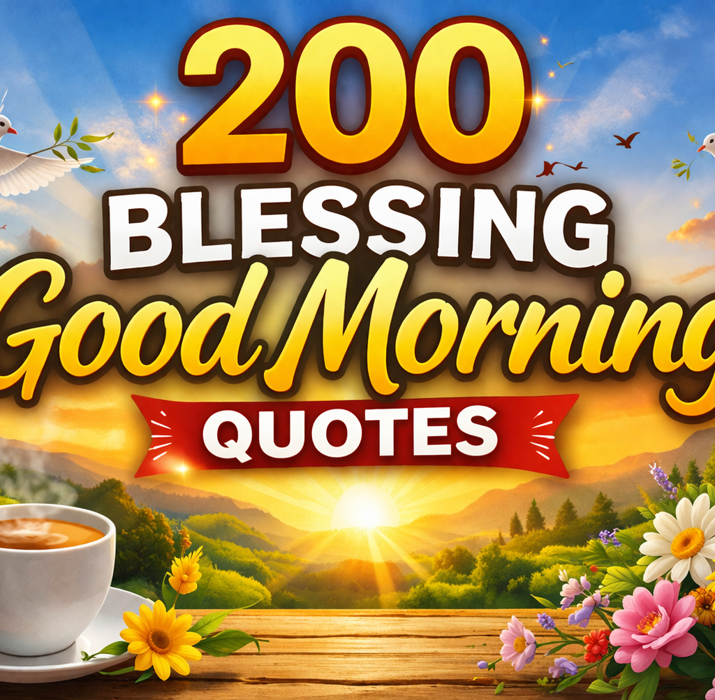 200 Blessing Good Morning Quotes