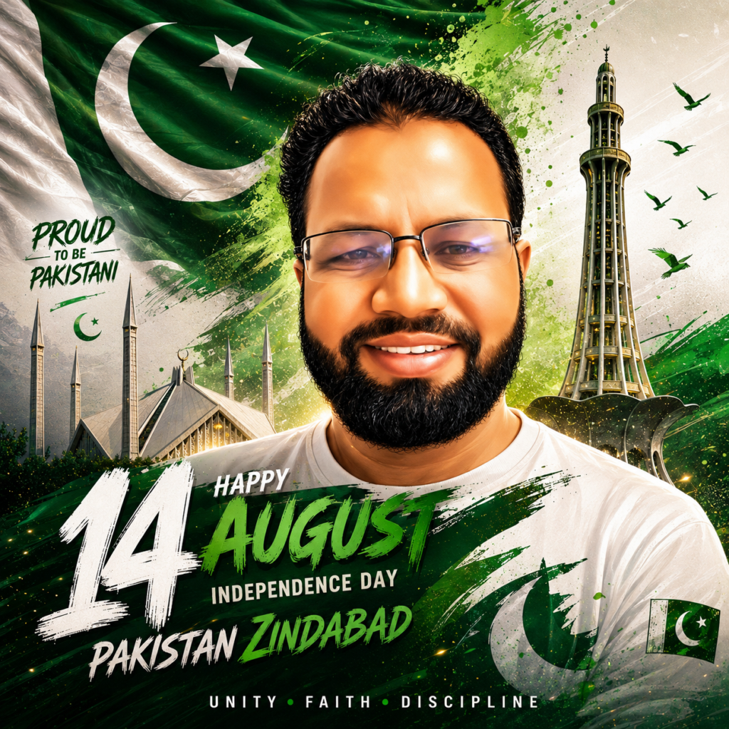 14 august ai image, Create Your Own 14 August AI Poster with ChatGPT, Pakistan Independence Day