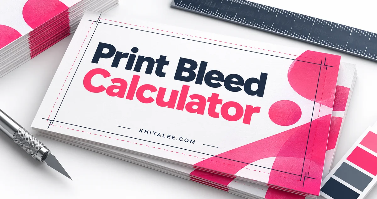 Online Tools 3 Print Bleed Calculator: Trim to Document Size preview