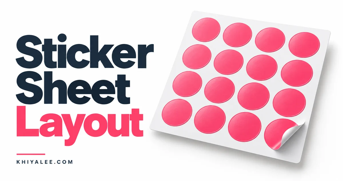 Online Tools 7 Sticker Sheet Layout Calculator: Labels per Sheet preview