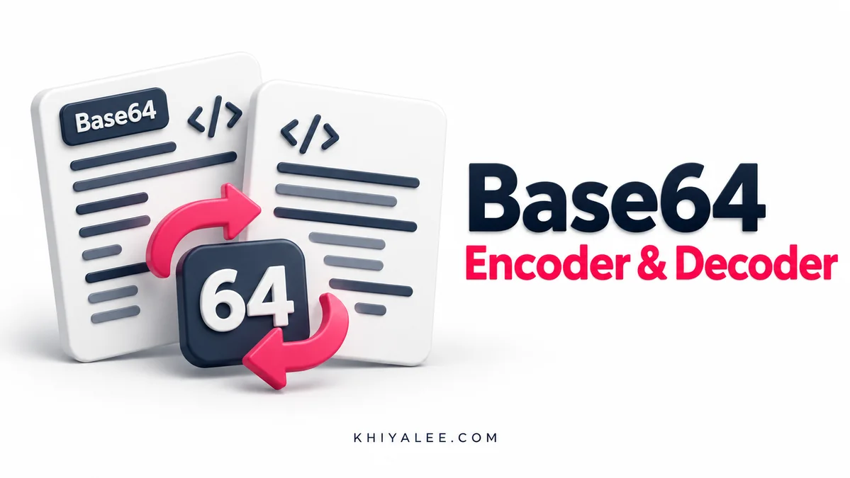 Online Tools 36 Base64 Encoder & Decoder free online tool illustration