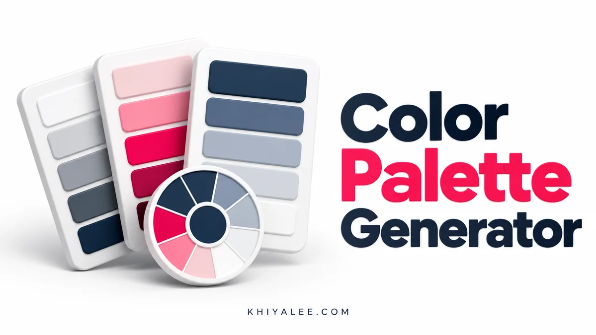 Online Tools 9 Color Palette Generator free online tool illustration