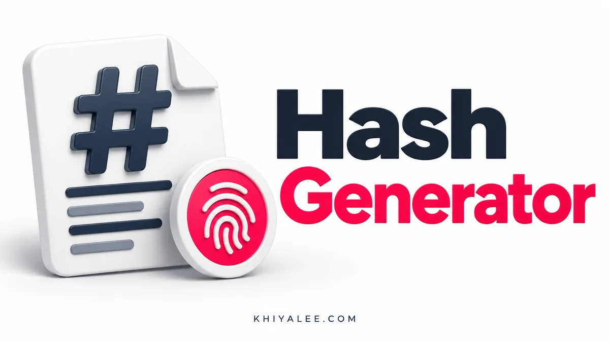 Online Tools 38 Hash Generator free online tool illustration