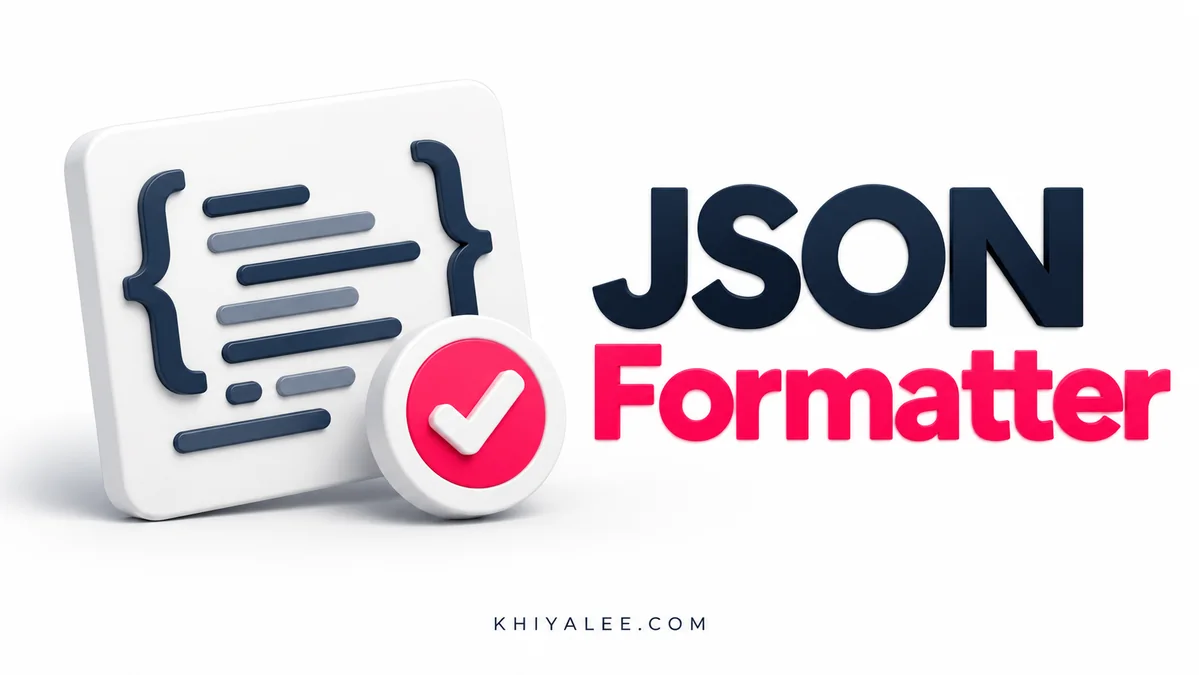 Online Tools 35 JSON Formatter & Validator free online tool illustration