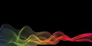 wallpaper HD 4k 8 Colorful Abstract Dynamic abstract waves Multicolor black color HD Wallpaper