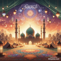 50+ Free jumma Mubarak Status Pic Post HD Images 54 Jumma Mubarak Gif Beautiful islamic mosque Spiritual Divine Friday masjid animated digital art