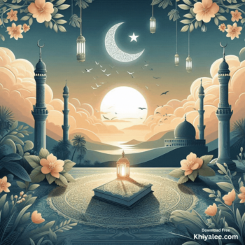 Jumma Mubarak Gif Beautiful islamic mosque Spiritual Friday animated art