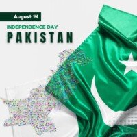 Pakistan Flag Dp 14 august independence day