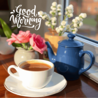 good morning gif with blessings quotes images