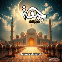 Islami devine mosque spiritual Arabic digital art jumma Mubarak pic post status HD images