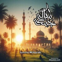 Islami devine mosque spiritual Arabic digital art jumma Mubarak pic post status HD images