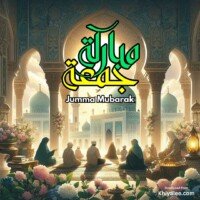 Islami devine mosque spiritual Arabic digital art jumma Mubarak pic post status HD images