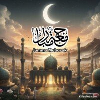 Islami devine mosque spiritual Arabic digital art jumma Mubarak pic post status HD images
