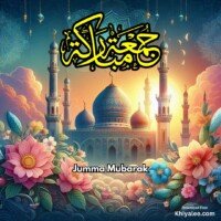 Islami devine mosque spiritual Arabic digital art jumma Mubarak pic post status HD images