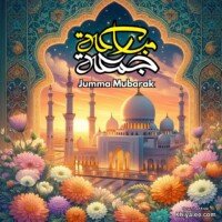 Islami devine mosque spiritual Arabic digital art jumma Mubarak pic post status HD images