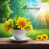 good morning gif with blessings quotes images