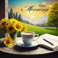 good morning gif with blessings quotes images
