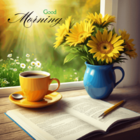 good morning gif with blessings quotes images