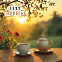 good morning gif with blessings quotes images