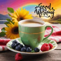 good morning gif with blessings quotes images