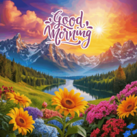 good morning gif with blessings quotes images
