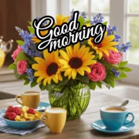 good morning gif with blessings quotes images