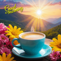 good morning gif with blessings quotes images