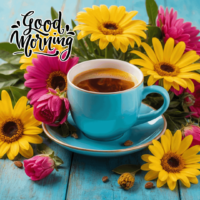 good morning gif with blessings quotes images