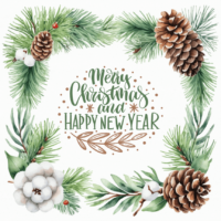 Free New cute christmas vacation gif for new year 2025 and merry xmas religious animated images