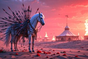 Imam Hussain Karbala Zuljanah Ashura Day HD Muharram 4K Wallpapers for shia