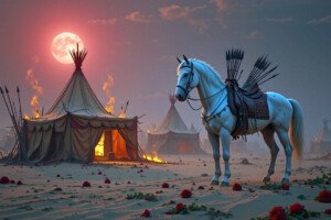 Imam Hussain Karbala Zuljanah Ashura Day HD Muharram 4K Wallpapers for shia