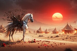 Imam Hussain Karbala Zuljanah Ashura Day HD Muharram 4K Wallpapers for shia