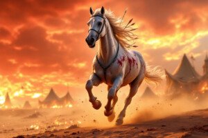 Imam Hussain Karbala Zuljanah Ashura Day HD Muharram 4K Wallpapers for shia