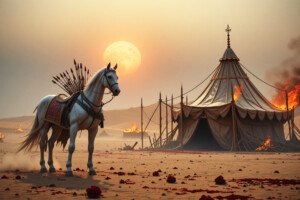 Imam Hussain Karbala Zuljanah Ashura Day HD Muharram 4K Wallpapers for shia