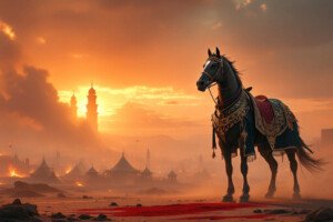 Imam Hussain Karbala Zuljanah Ashura Day HD Muharram 4K Wallpapers for shia
