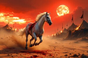 Imam Hussain Karbala Zuljanah Ashura Day HD Muharram 4K Wallpapers for shia