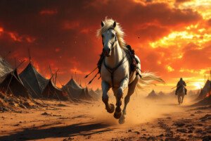 Imam Hussain Karbala Zuljanah Ashura Day HD Muharram 4K Wallpapers for shia