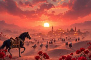 Imam Hussain Karbala Zuljanah Ashura Day HD Muharram 4K Wallpapers for shia