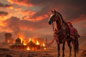 Imam Hussain Karbala Zuljanah Ashura Day HD Muharram 4K Wallpapers for shia