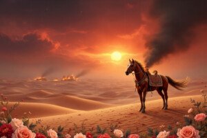 Imam Hussain Karbala Zuljanah Ashura Day HD Muharram 4K Wallpapers for shia
