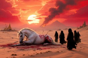 Imam Hussain Karbala Zuljanah Ashura Day HD Muharram 4K Wallpapers for shia