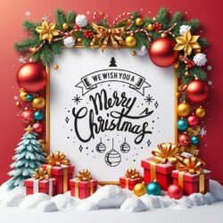 Best Merry Christmas and Happy New Year card wish picture HD free merry xmas images