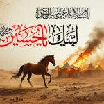 Free Best Muharram Flex Majlis HD Ashura Banner Design background Dpz and Wallpapers "Labaik Ya Hussain" calligraphy, Zuljanah images.