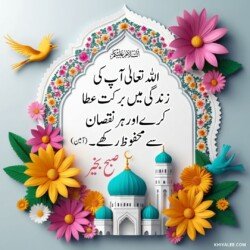 dua good morning